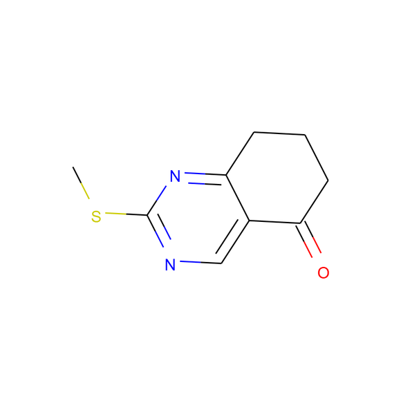 Ambeed 2-(Methylthio)-7,8-dihydroquinazolin-5(6H)-one SKU: A180390 package