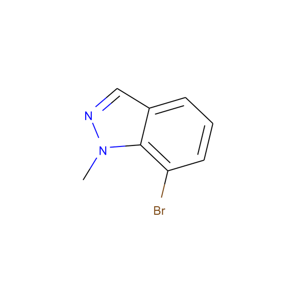 Ambeed 7-Bromo-1-methylindazole SKU: A250477 package
