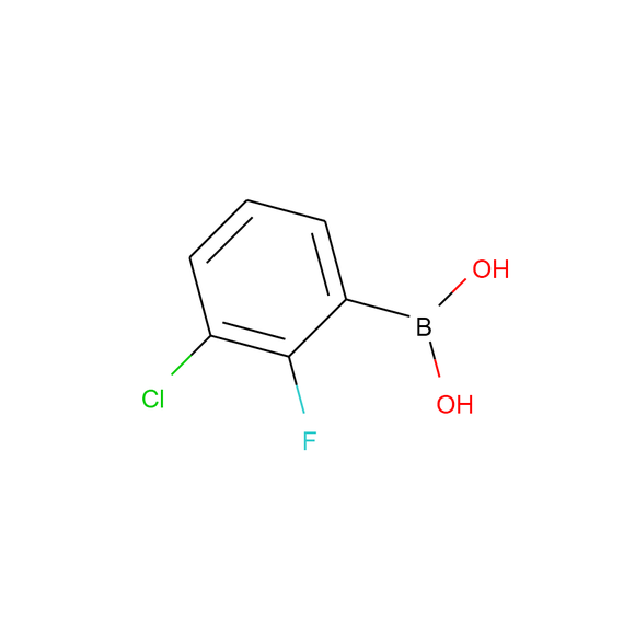 Ambeed 3-Chloro-2-fluorophenylboronic Acid SKU: A224846 package